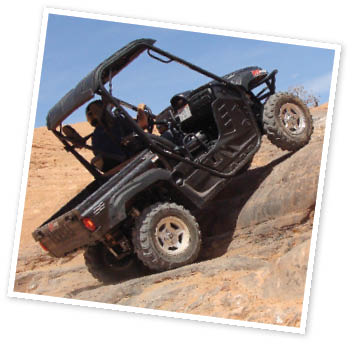 Rhino rock crawling